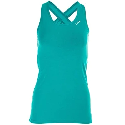 Image of WINSHAPE Women&#039;s Functional Tank Top WVR32 with Open Drop Back Design