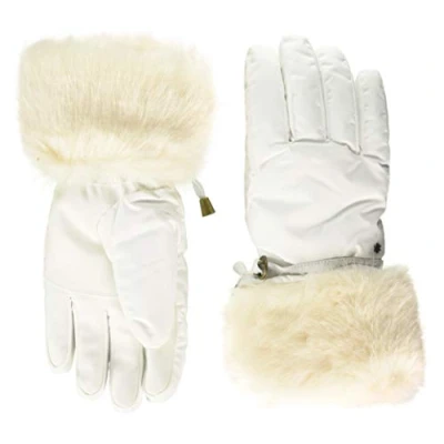 Image of Barts Empire Skigloves, Unisex Adult, White (White 0010), X Small (Manufacturer Size:XS)