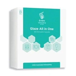 Image of Evans Dishwasher Capsules Glass Protection + Rinseaid (Pack 500)