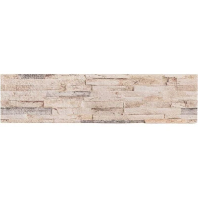 Image of vidaXL 3D Wall Panels 14 pcs White and Red 100x25 cm EPS