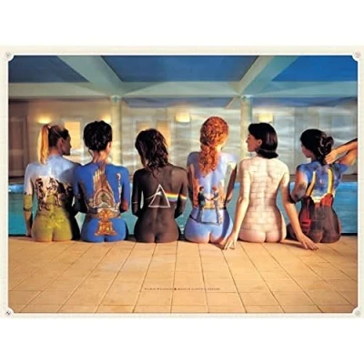 Image of Pink Floyd Canvas Print, Cotton, Multi Colour, 3.20 x 60.00 80.00 cm