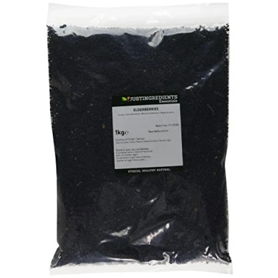 Image of JustIngredients Essentials Elderberries 1 Kg