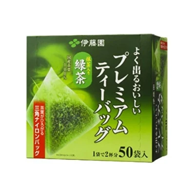 Image of Itoen Oi Ocha Premium Japanese Green Tea Matcha Blend 50 Bags
