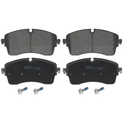Image of J9C19939, J9C35094, J9C7133, JDE39759 Brake pad set BLUE PRINT ADJ134253 Front Axle prepared for wear indicator with screw LAND ROVER: Discovery 5