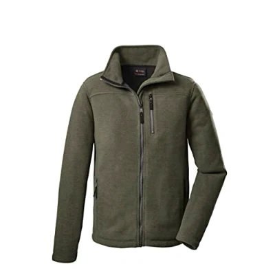 Image of G.I.G.A. DX (GIGEQ GW 17 MN KNTFLC JCKT 38544 000 Men&#039;s Casual Fleece Jacket, Olive, M