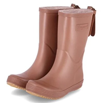 Image of bisgaard Basic Rubber Rain Boot, Old Rose, 10 UK Child