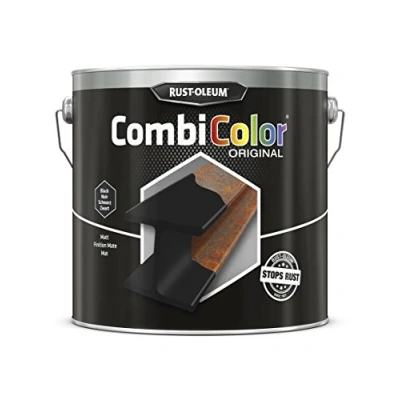 Image of RUST OLEUM 7378.2.5 Combicolor Original, Superior Metal Protection, Direct To Rust, Matt black