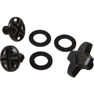 Image of Fox Racing Men&#039;s Rampage Visor Screws, Black, One Size