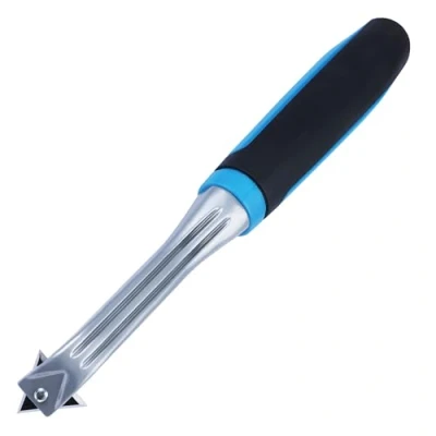 Image of Carbide Paint Triangular Scraper with 1 Inch Three Edged Tungsten Steel Blade Repalce Bahco 625, Hamilton Precision for Removing Paint, Glue