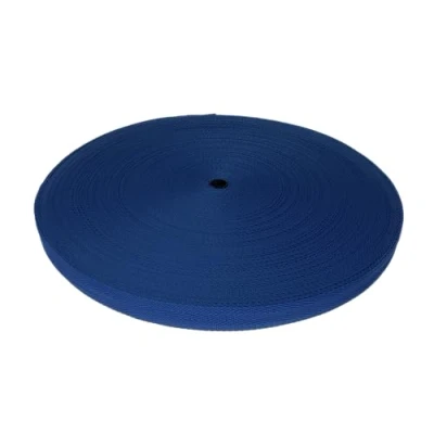 Image of Trimz Polypropylene Herringbone Webbing, Blue, 19mm x 10m