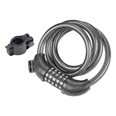 Image of GRIFEMA GA1203 12 Bike Lock Bicycle Locker Combination 5 Digit 120cm Long Cycle Cable Locks Bikes Chain High Security for E Mountain Outdoor Ski Gate Accessories