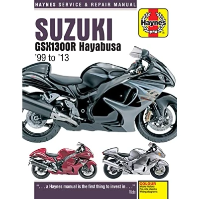 Image of Suzuki GSX1300R Hayabusa (99 13) Haynes Repair Manual (Paperback)