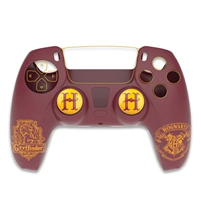 Image of Freaks and Geeks Wizarding World Harry Potter 150032b Silicon Grip For Playstation 5 Controller, gryffindor, Red