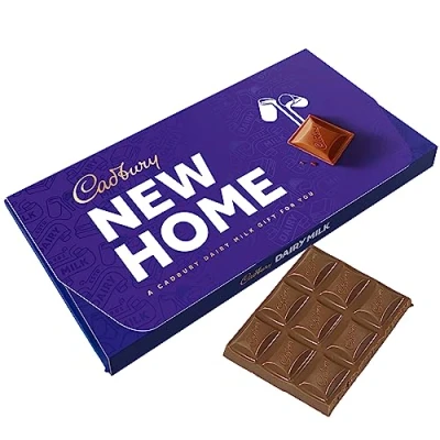 Image of Cadbury New home Dairy Milk Chocolate Bar With Gift Envelope