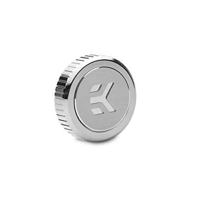 Image of EK Quantum Torque Nickel G1/4 Water Cooling Plug with Badge