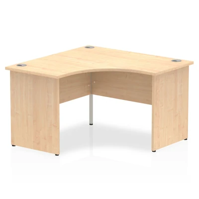 Image of Impulse Panel End 1200 Call Centre Desk Maple I000450