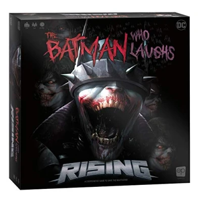 Image of USA OPOLY The Batman Who Laughs Rising Board Game 1 to 4 Players Ages 15+ 60 Minute Playing Time