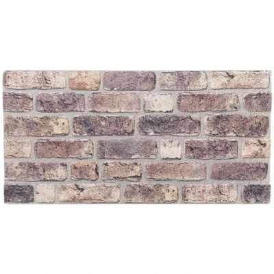 Image of vidaXL 3D Wall Panels 10 pcs Dark Brown 100x50 cm EPS