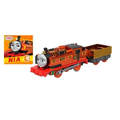 Image of Fisher Price Thomas and Friends Track Master Celebration Nia &amp; Storybook