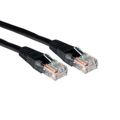 Image of 5 Metre Black Cat5e Ethernet RJ45 High Speed Network Cable Lead Cat 5e enhanced 5m