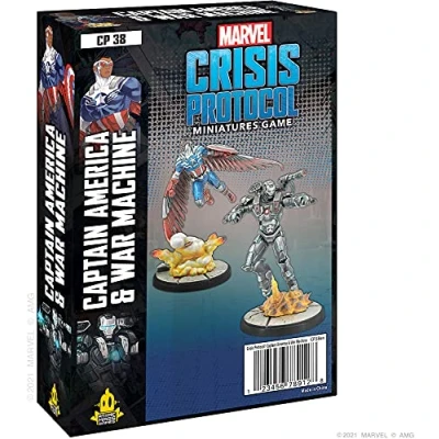 Image of Captain America and War Machine: Marvel Crisis Protocol
