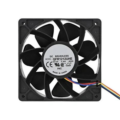 Image of ASHATA Antminer Cooling Fan,Richer R DC 12V 5.0A 7500RPM Fan Replacement 4 Pin Connector for S7 S9