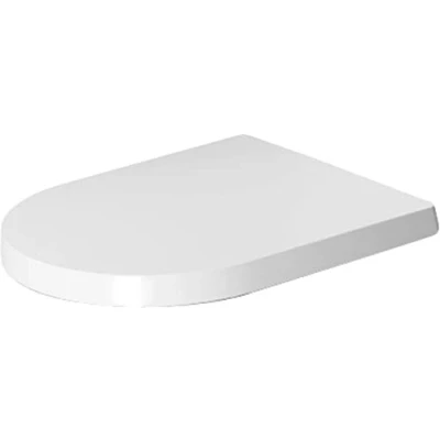 Image of Duravit Toilet Seat, Duroplast, White, Länge: 43,8 cm (verkürzte Version)