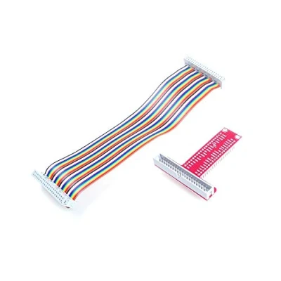Image of ANGEEK Raspberry Pi B+ Accessories T GPIO Expansion Board +Raspberry 40P Cable for 3 2 Model B &amp; SC05