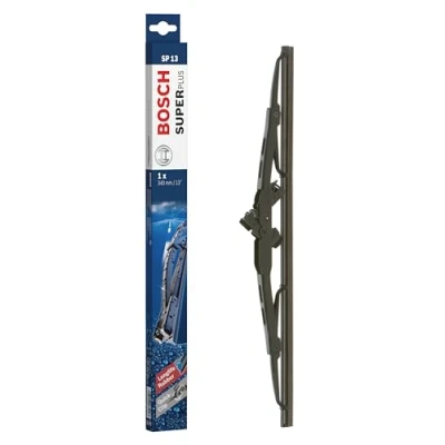 Image of Bosch Wiper Blade Super Plus SP13, Length: 340mm − Single Front Blades