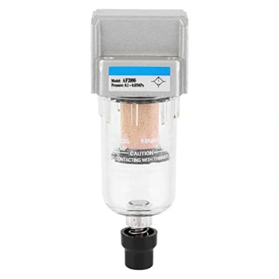 Image of G1/4&quot; Air Line Filter, Water and Oil Separator for Replacement AF2000 02 Particulate Filter Trap Separator, 750L/min Automatic Drain