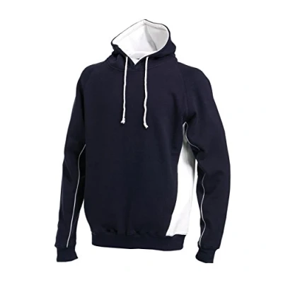 Image of Finden Hales Pull Over Hoodie Navy/ White M