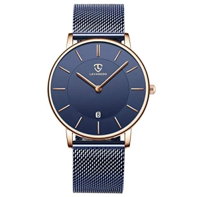 Image of BEN NEVIS Mens Womens Watches Ultra Thin Simple Casual Fashion Analog Quartz Date Display Waterproof Wrist Watch for Men