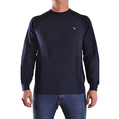 Image of GANT Cneck Jumper, Men&#039;s, Size: 4XL, Evening blue
