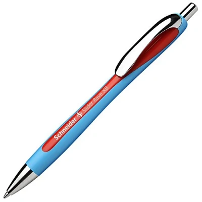 Image of Schneider Slider Rave XB 132504 Ballpoint Pen (Pack of 5) Green