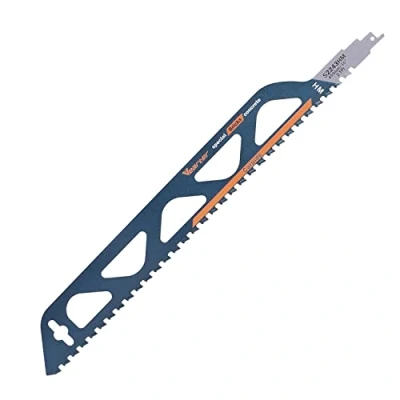 Image of Vearter 1PC 18Inch (455mm) Carbide Reciprocating Saw Blade Masonry Sawzall for Cutting Porous Concrete, Foam Bricks, Fiber Cement.