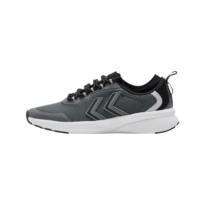 Image of hummel Unisex Flow FIT Sneaker, Black/Castle Rock, 2 UK