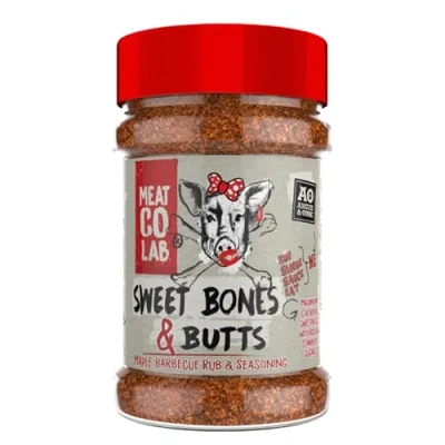 Image of Angus &amp; Oink Sweet Bones Butts Maple BBQ Rub and Seasoning Gluten Free, No Preservatives Ideal for Smoking, Grilling Oven 200g