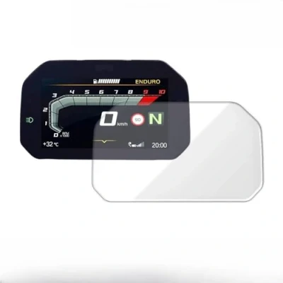 Image of Speedo Angels SABM1TG Connectivity Tempered Glass Dashboard Screen Protector for BMW F 850 GS (2018+), 1 x Ultra Clear