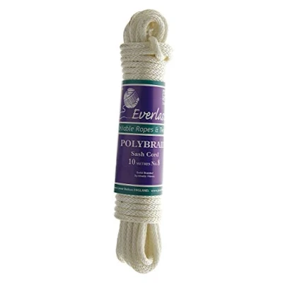 Image of Quality Everlasto Polybraid Polypropylene Sash Cord No.8 (6.5mm) x 50M