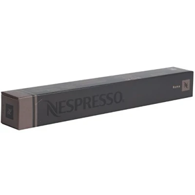 Image of Nespresso Roma Coffee 50 Capsules Pods 5 Sleeves Long Expiry