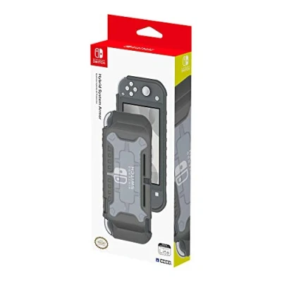 Image of Hori Hybrid System Armor (Grey) Officially Licensed by Nintendo Switch)