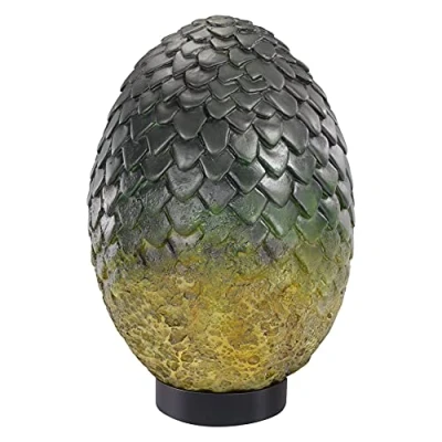 Image of The Noble Collection Game Of Thrones Rhaegal Egg 11in (28cm) Hand Painted Dragon Officially Licensed TV Show Props Replicas Gifts