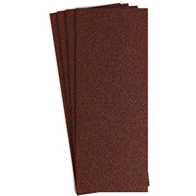 Image of Klingpsor 135581 PS 22 K Sanding Strips with Paper Underlay Self Adhesive 70 x 125 Grit 150 Pack of 100