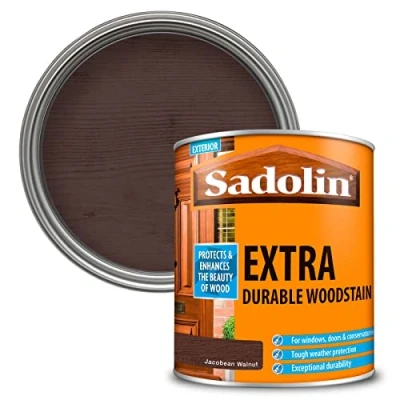 Image of Sadolin Extra Durable Woodstain Advanced UV Protection (Jacobean Walnut)