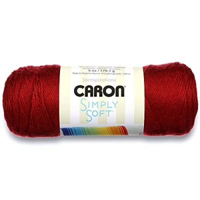 Image of Caron Simply Soft, Autumn Red, 170.1g