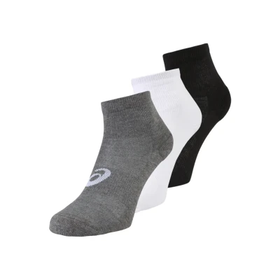 Image of Asics Quarter Unisex 3 PACK Sports socks, Size: 5.5 8, Colour assorted