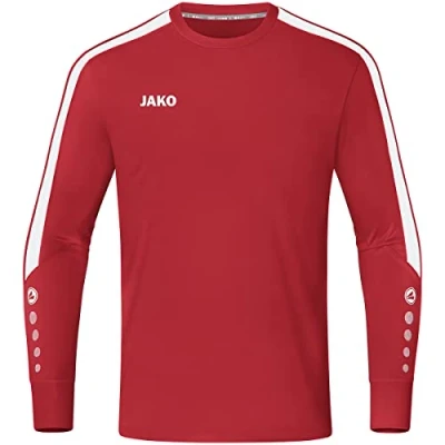 Image of JAKO Unisex Kid&#039;s Power Goalkeeper Jersey (Long Sleeve), Black/Charcoal, 128
