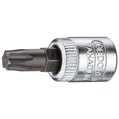 Image of Gedore Screwdriver bit socket 1/4&quot; 6,5x1,2 mm