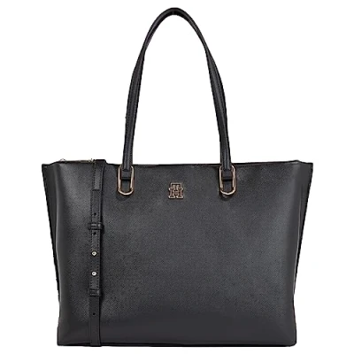 Image of Tommy Hilfiger Th Timeless Workbag, Black, OS