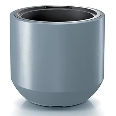 Image of Prosperplast Pot HEOS 36L, with Tank, Dimensions (mm) 390x390x350, Color Gray, Light Grey